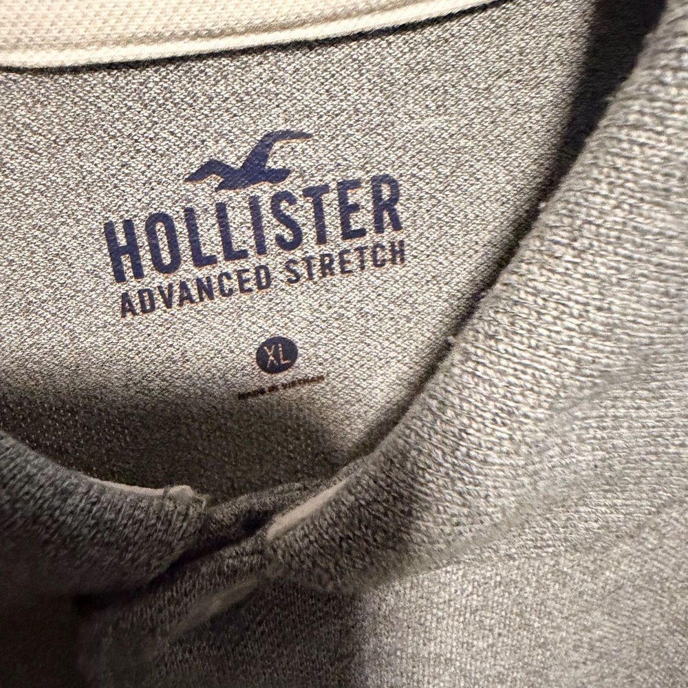 Hollister Heather Gray Polo